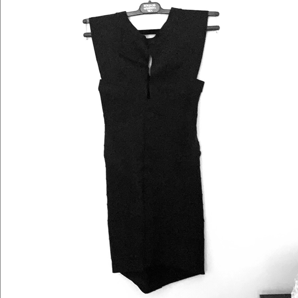 Herve Leger Black Dress